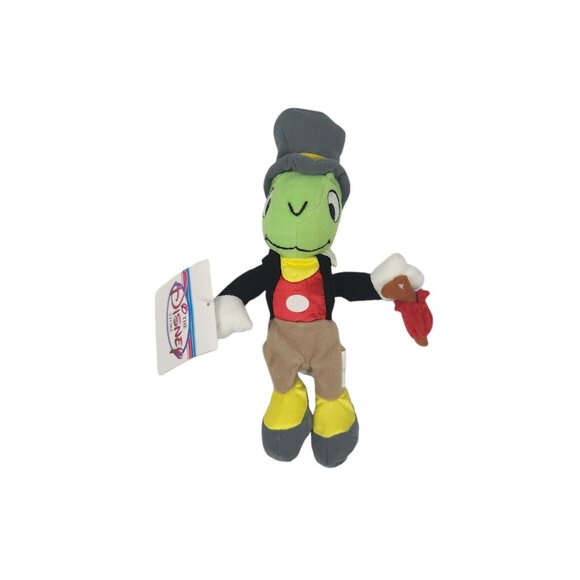 The Disney Store Jiminy Cricket Pinocchio Mini Bean Bag Plush 9" NWT - Picture 5 of 6